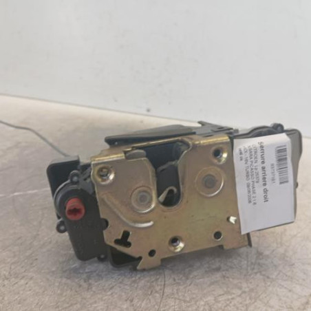 Serrure arriere droit CITROEN XSARA PICASSO Photo n°1