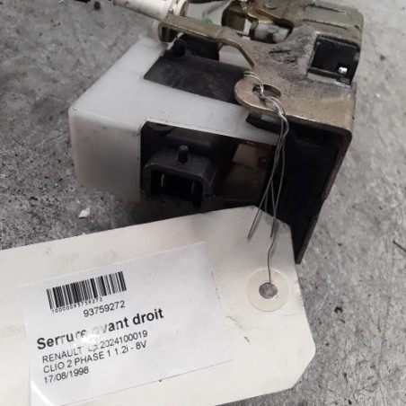 Serrure avant droit RENAULT CLIO 2