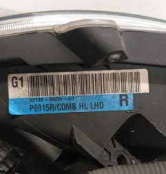 Optique avant principal droit (feux)(phare) HONDA CR-V 3 Photo n°6