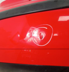 Pare choc arriere VOLKSWAGEN POLO 4