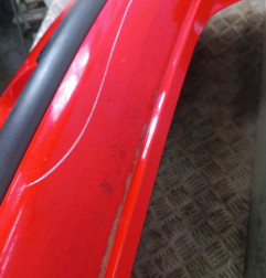 Pare choc arriere VOLKSWAGEN POLO 4 Photo n°5