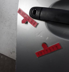 Porte avant droit VOLKSWAGEN POLO 4 Photo n°4