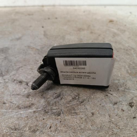 Attache ceinture arriere gauche RENAULT TWINGO 2