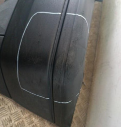 Pare choc arriere VOLKSWAGEN GOLF 3