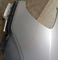 Aile avant gauche OPEL ZAFIRA A Photo n°5