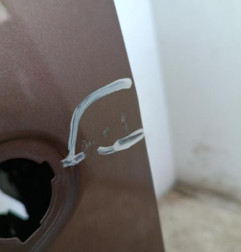 Porte avant gauche RENAULT GRAND SCENIC 3 Photo n°4