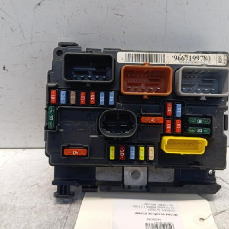 Boitier servitude moteur (BSM) CITROEN C3 PICASSO Boitier servitude moteur (BSM) CITROEN C3 PICASSO