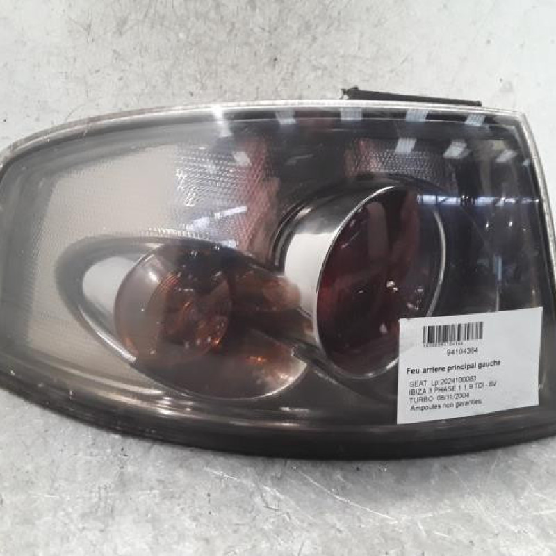 Feu arriere principal gauche (feux) SEAT IBIZA 3