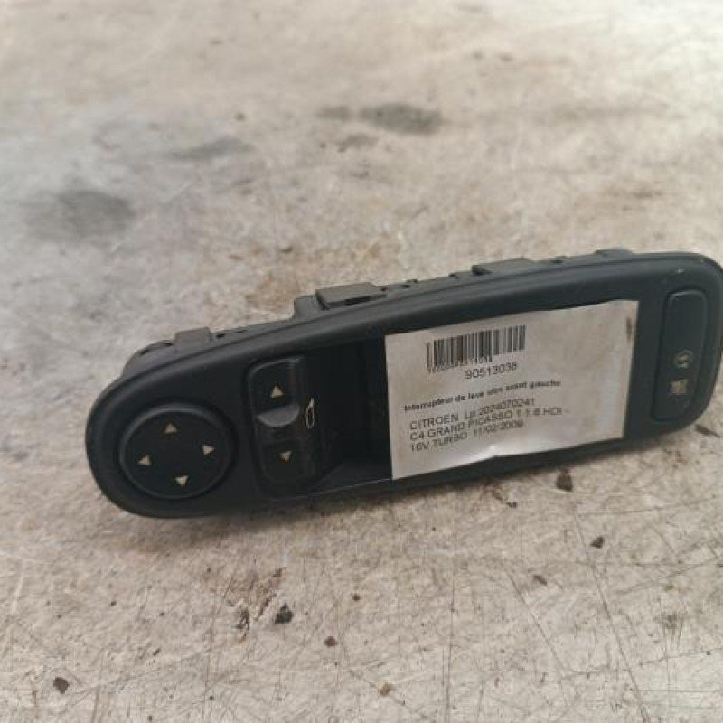 Interrupteur de leve vitre avant gauche CITROEN C4 GRAND PICASSO 1