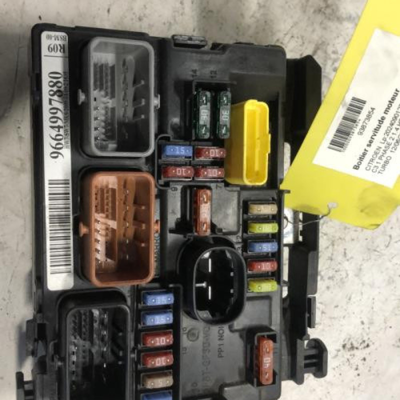Boitier servitude moteur (BSM) CITROEN C3 1 Boitier servitude moteur (BSM) CITROEN C3 1