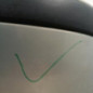 Pare choc arriere RENAULT MEGANE 1