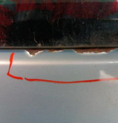 Malle/Hayon arriere PEUGEOT 407