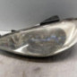 Optique avant principal gauche (feux)(phare) PEUGEOT 206