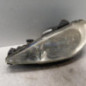 Optique avant principal gauche (feux)(phare) PEUGEOT 206