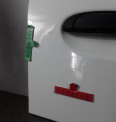 Porte avant droit RENAULT CLIO 2 Photo n°4