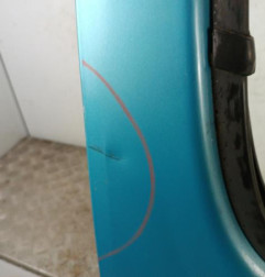 Porte avant droit RENAULT TRAFIC 2