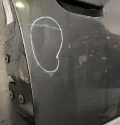 Porte avant droit RENAULT CLIO 1 Photo n°4