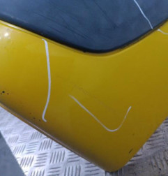 Pare choc arriere RENAULT KANGOO 1 Photo n°3