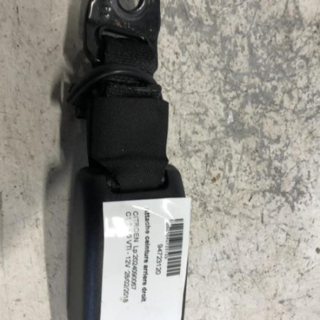 Attache ceinture arriere droit CITROEN C1 2 Photo n°1