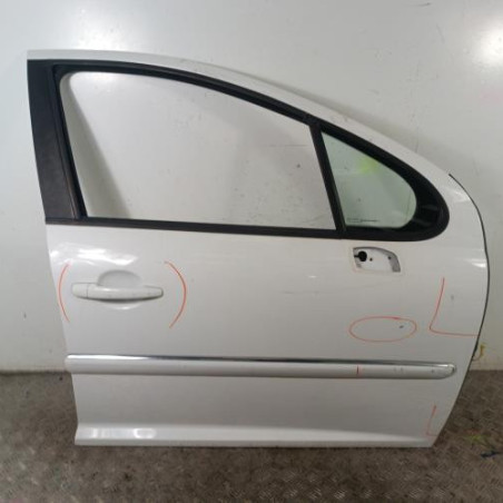 Porte avant droit PEUGEOT 207 Photo n°1