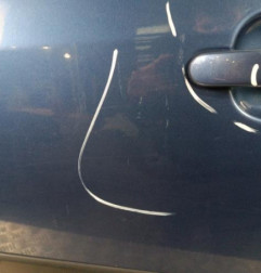 Porte avant gauche FORD FIESTA 5 Photo n°3
