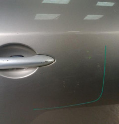 Porte arriere droit RENAULT MEGANE 3 Photo n°4