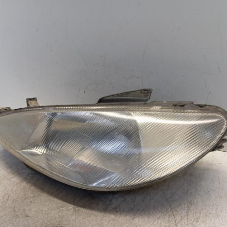 Optique avant principal gauche (feux)(phare) PEUGEOT 206