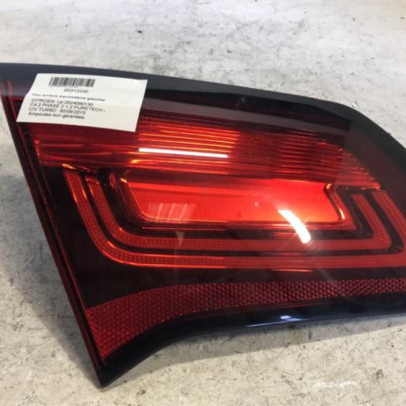 Feu arriere secondaire gauche (feux) CITROEN C4 2 Feu arriere secondaire gauche (feux) CITROEN C4 2