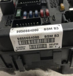 Boitier servitude moteur (BSM) PEUGEOT 206