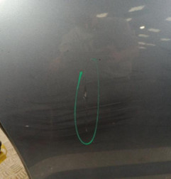 Porte avant gauche CITROEN C4 1 Photo n°3