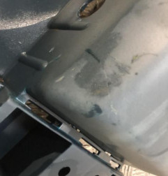 Pare choc arriere RENAULT SCENIC 1 Photo n°5