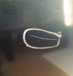 Porte arriere gauche CITROEN C5 2
