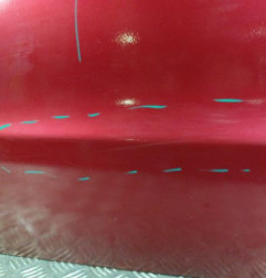 Porte avant gauche RENAULT MEGANE 1 Photo n°5