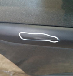 Porte arriere droit PEUGEOT 207 Photo n°3