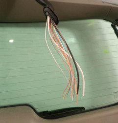 Malle/Hayon arriere RENAULT SCENIC 2 Photo n°3