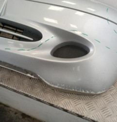 Pare choc avant MERCEDES CLASSE A 168 Photo n°5