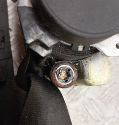 Ceinture avant gauche PEUGEOT 207 Photo n°3