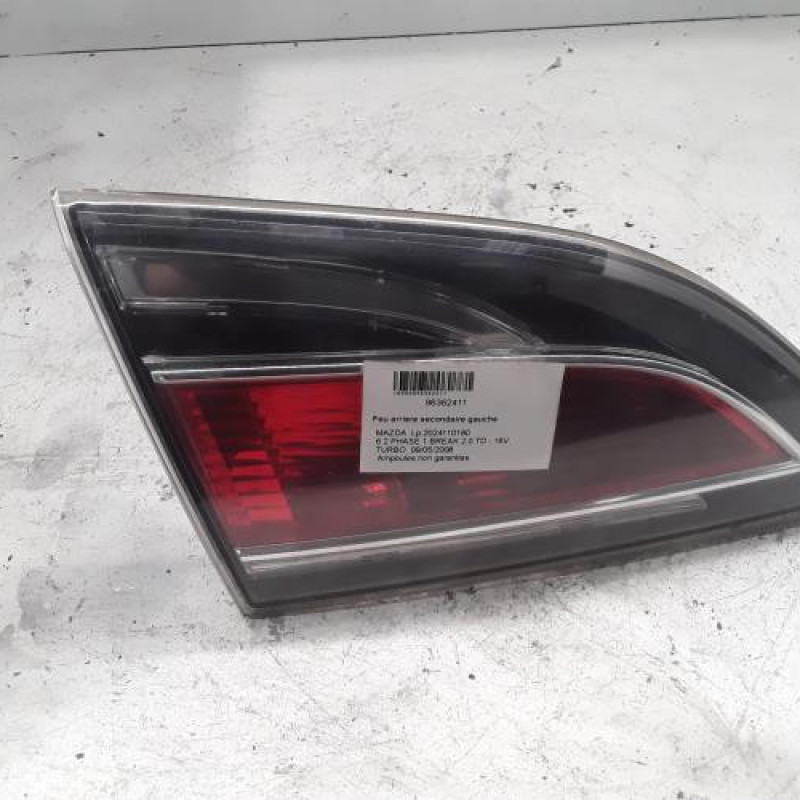 Feu arriere secondaire gauche (feux) MAZDA 6 2 Feu arriere secondaire gauche (feux) MAZDA 6 2