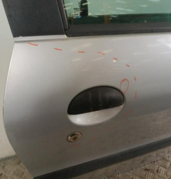 Porte avant droit PEUGEOT 206 Photo n°6
