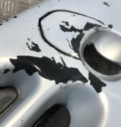 Pare choc avant RENAULT TWINGO 1 Photo n°4