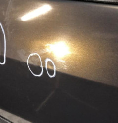 Porte avant droit RENAULT MODUS Photo n°4