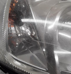Optique avant principal droit (feux)(phare) OPEL CORSA C Photo n°3