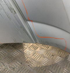Pare choc arriere OPEL ASTRA G Photo n°3