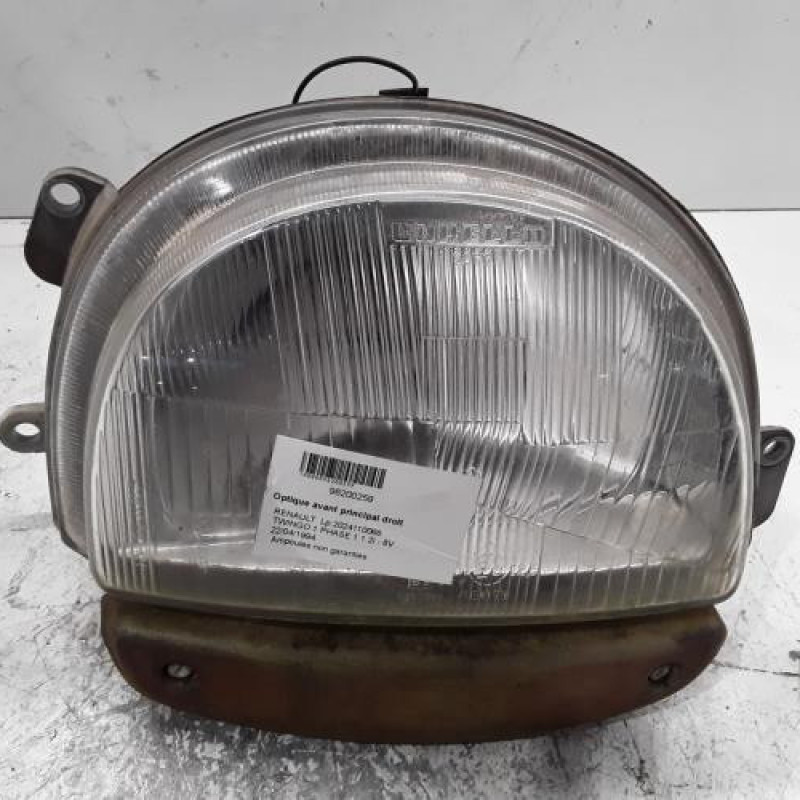 Optique avant principal droit (feux)(phare) RENAULT TWINGO 1