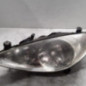 Optique avant principal gauche (feux)(phare) PEUGEOT 307