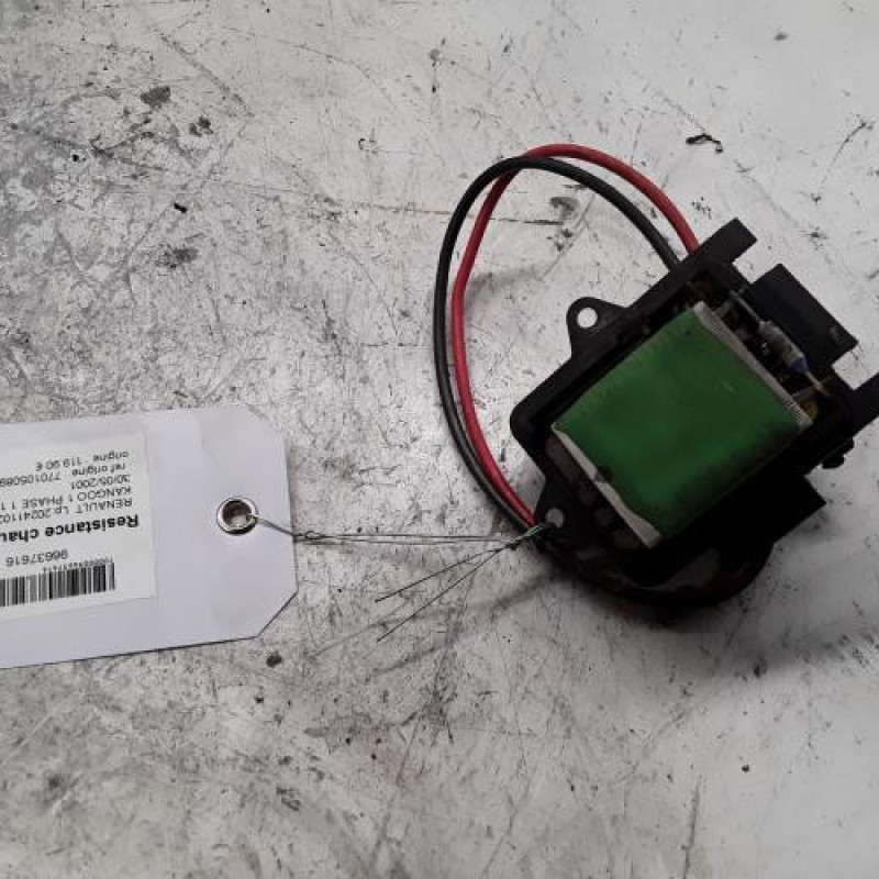 Resistance chauffage RENAULT KANGOO 1