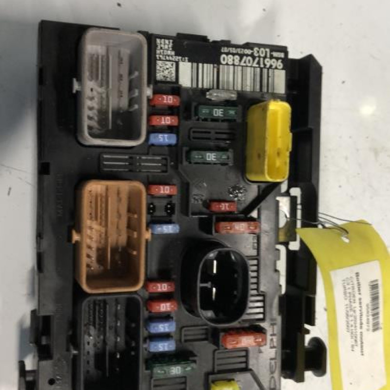 Boitier servitude moteur (BSM) CITROEN C3 1 Boitier servitude moteur (BSM) CITROEN C3 1