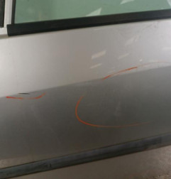 Porte avant gauche FORD FIESTA 5 Photo n°3