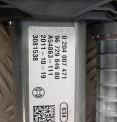 Bloc electrique de frein a main CITROEN C4 2 Photo n°4