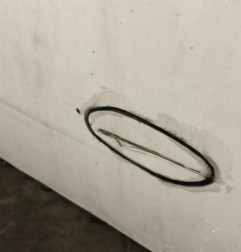 Porte laterale droit CITROEN JUMPY 2 Photo n°4